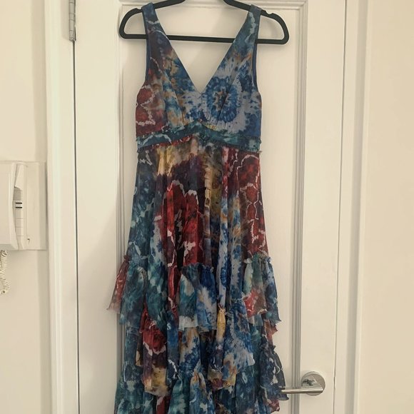 alice and olivia tie dye